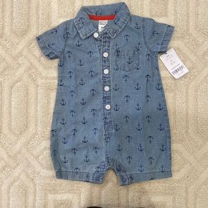 New carters nautical romper